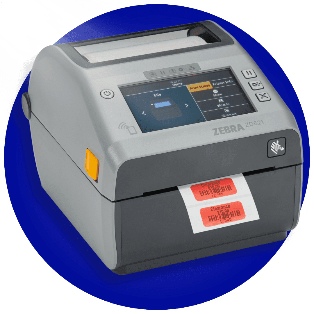 Impressoras desktop da série ZD600